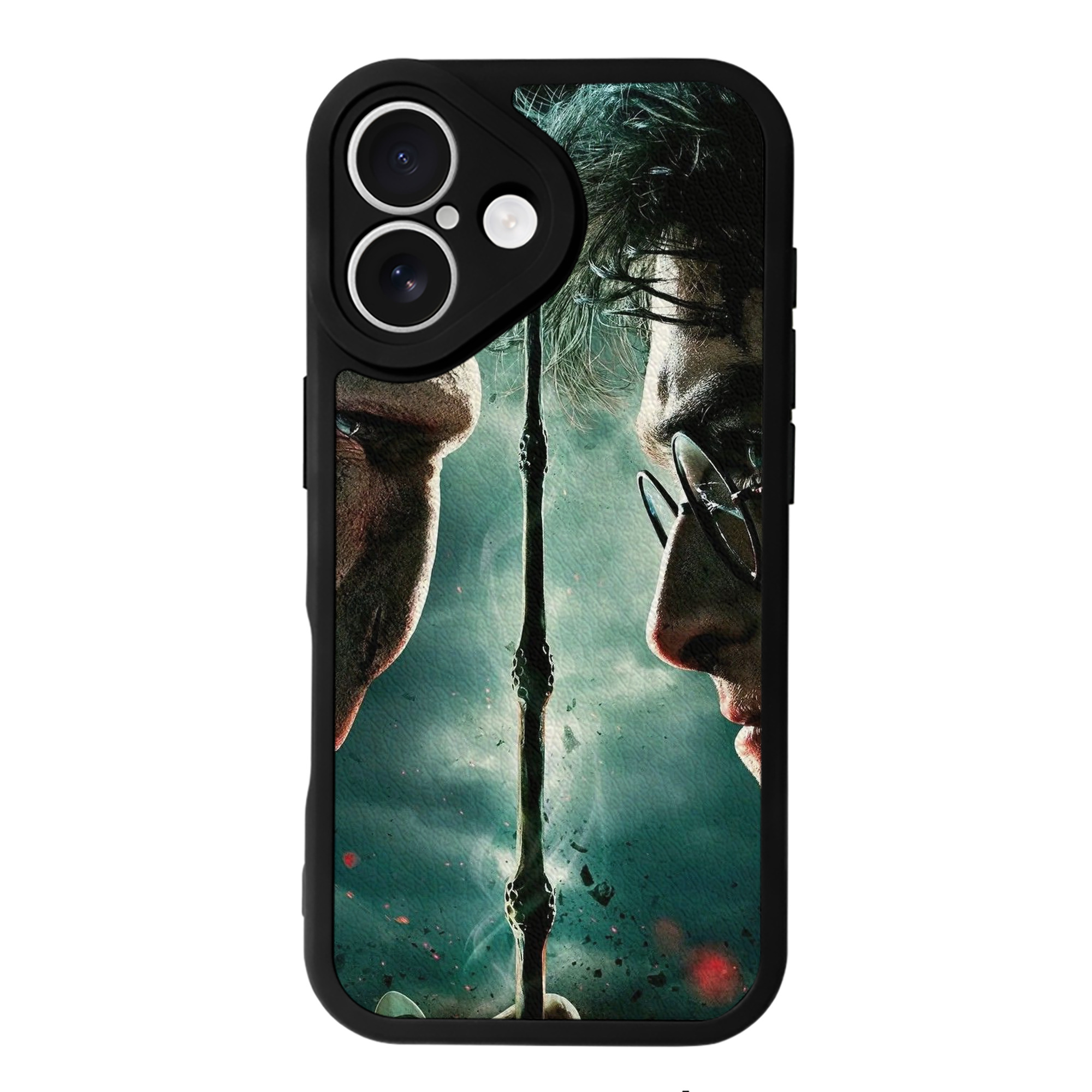 （画像用） Harry Potter ハリー・ポッターシリーズ 【iPhone 16シリーズ対応】シリコンスマホケース（レザー調） 材質：シリコン